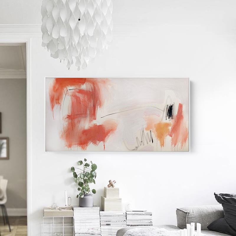 Contemplating - 150x76 cm - Original Painting