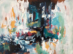 Control - 204x76 cm - Original Painting-OmarObaid.com