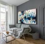 Conviction - 152x90 cm - Original Painting-OmarObaid.com