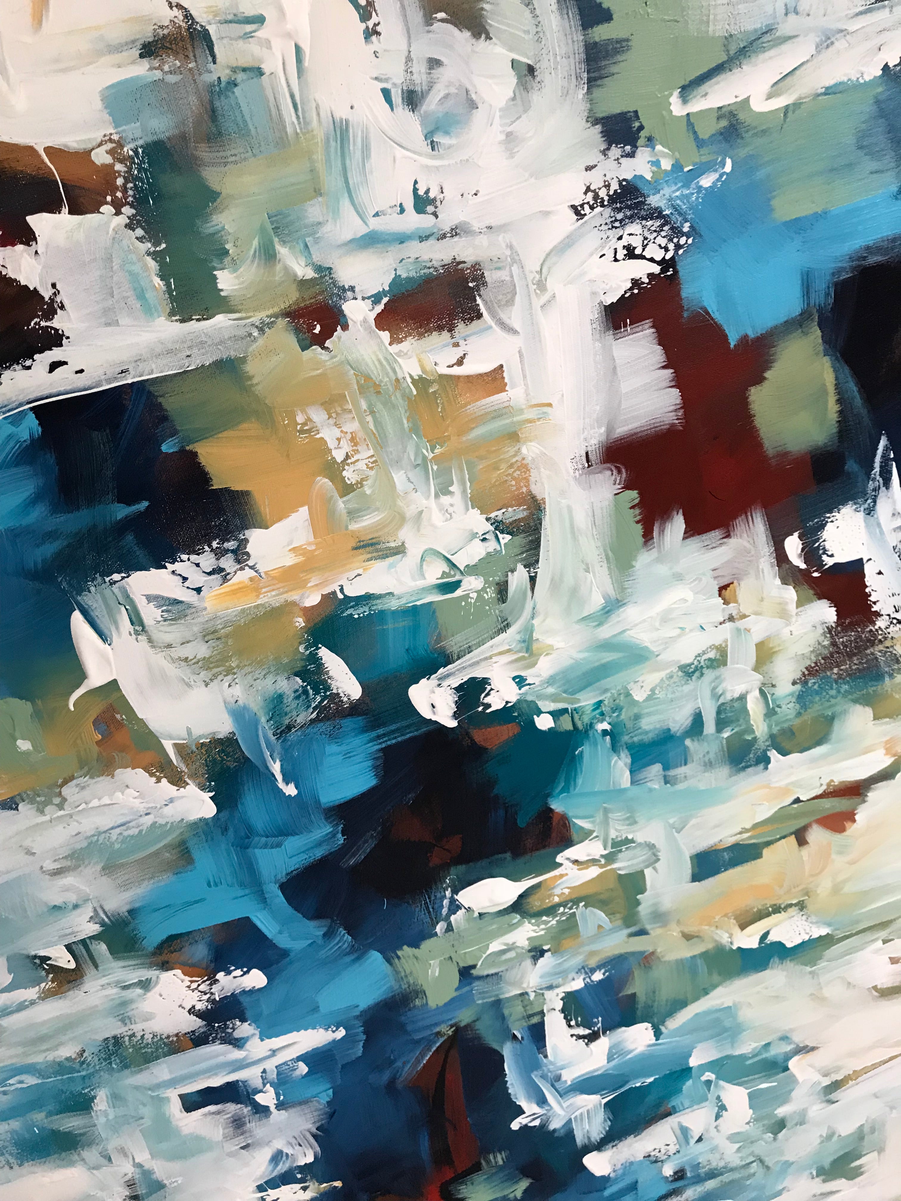 Conviction - 152x90 cm - Original Painting-OmarObaid.com