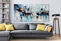 Daybreak - 152x76 cm - Original Painting-OmarObaid.com
