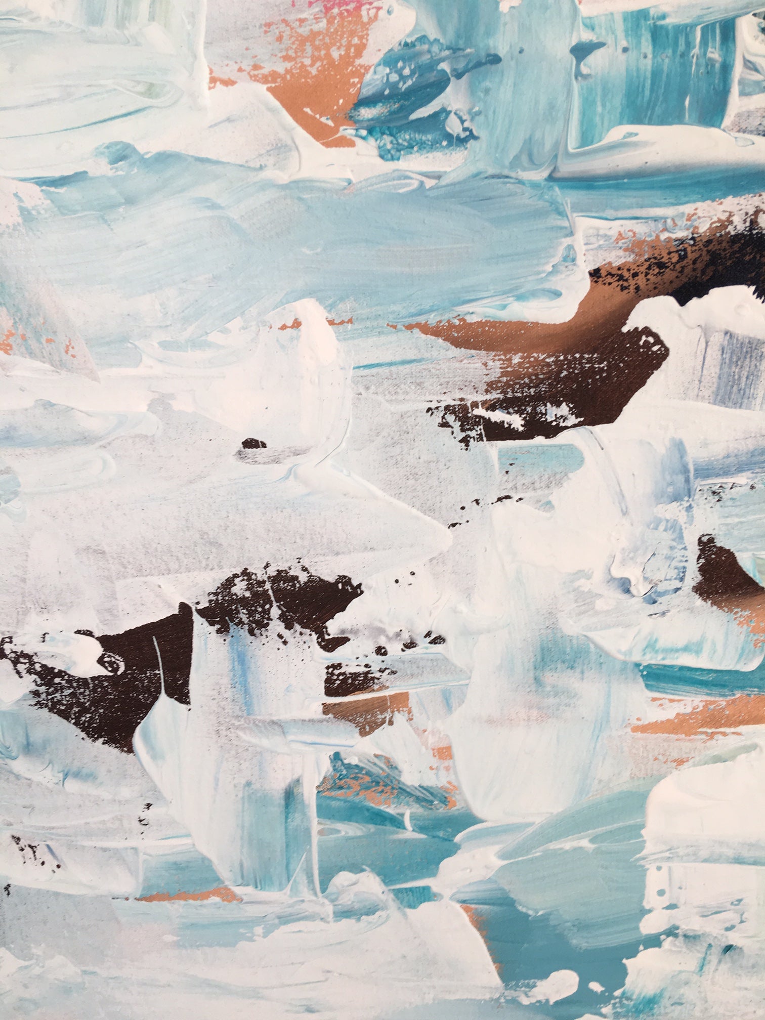 Daydreaming 4 - 150x76 cm - Original Painting-OmarObaid.com