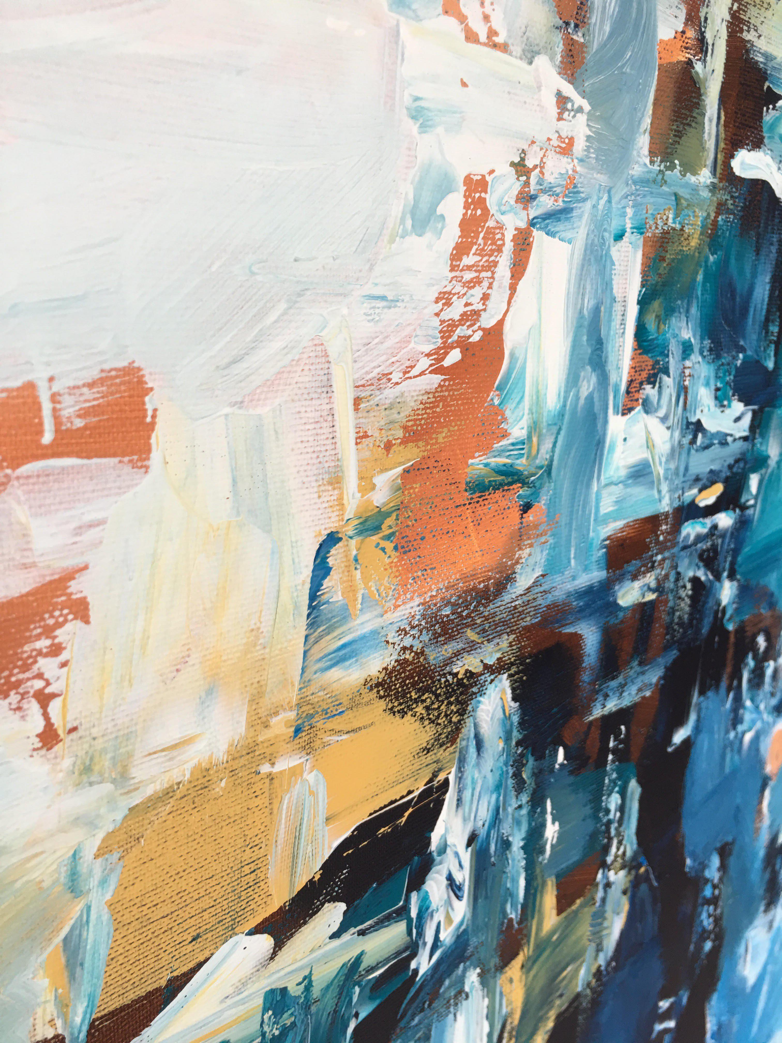 Daydreaming II - 150x76 cm - Original Painting-OmarObaid.com