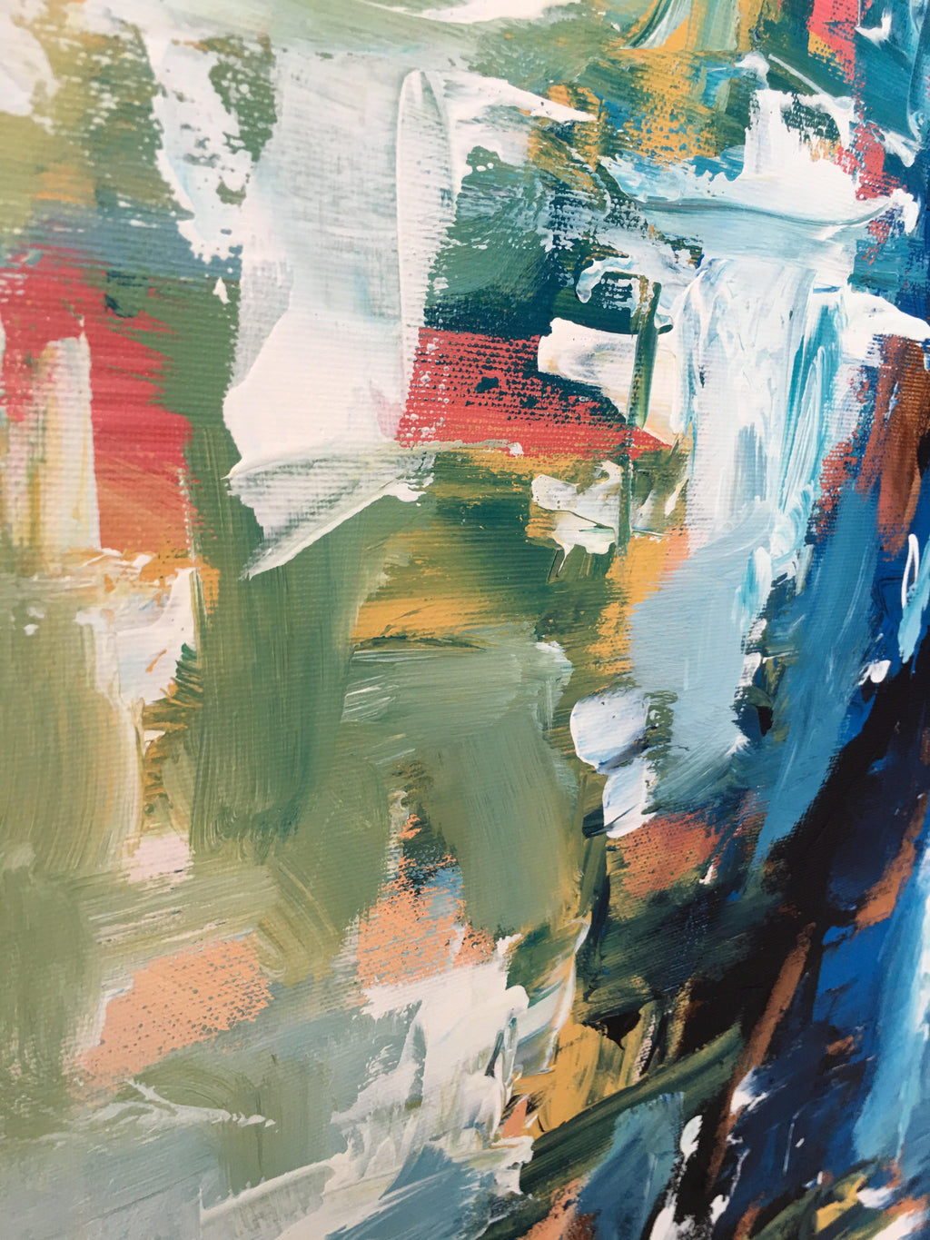 Daydreaming - 150x76 cm - Original Painting-OmarObaid.com