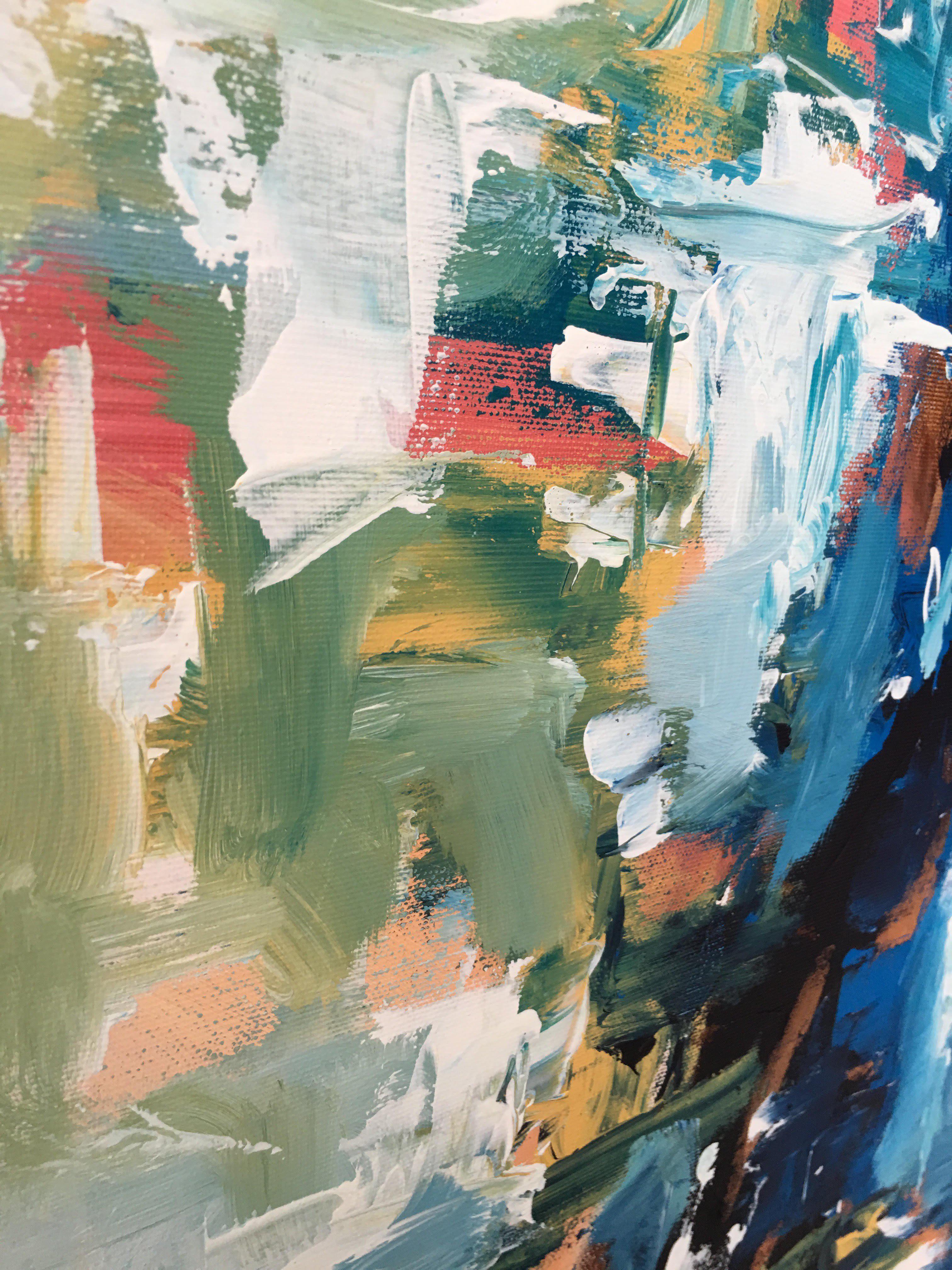 Daydreaming - 150x76 cm - Original Painting-OmarObaid.com