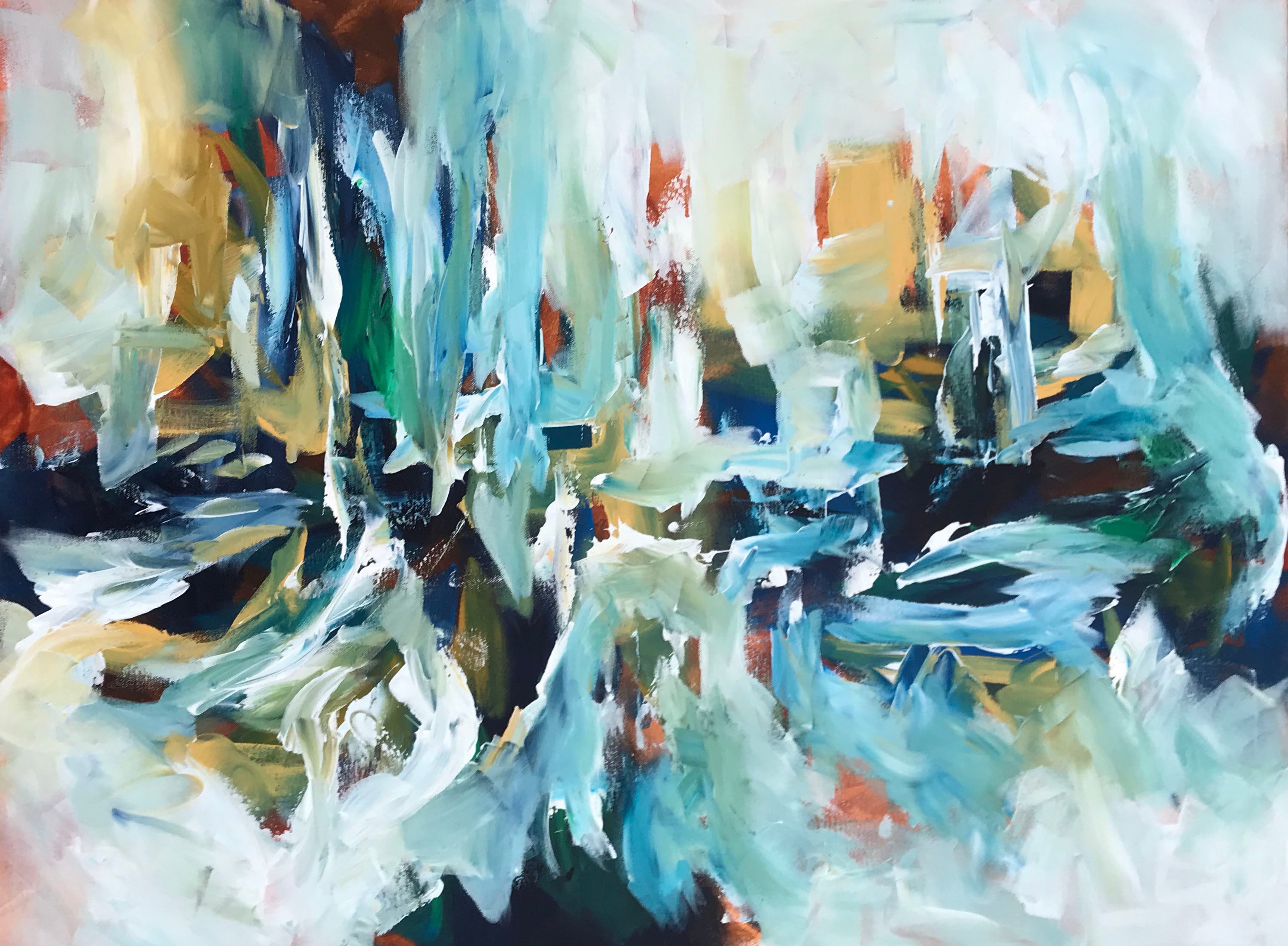 Difference - 102x76 cm - Original Painting-OmarObaid.com