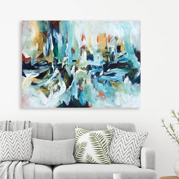 Difference - 102x76 cm - Original Painting-OmarObaid.com