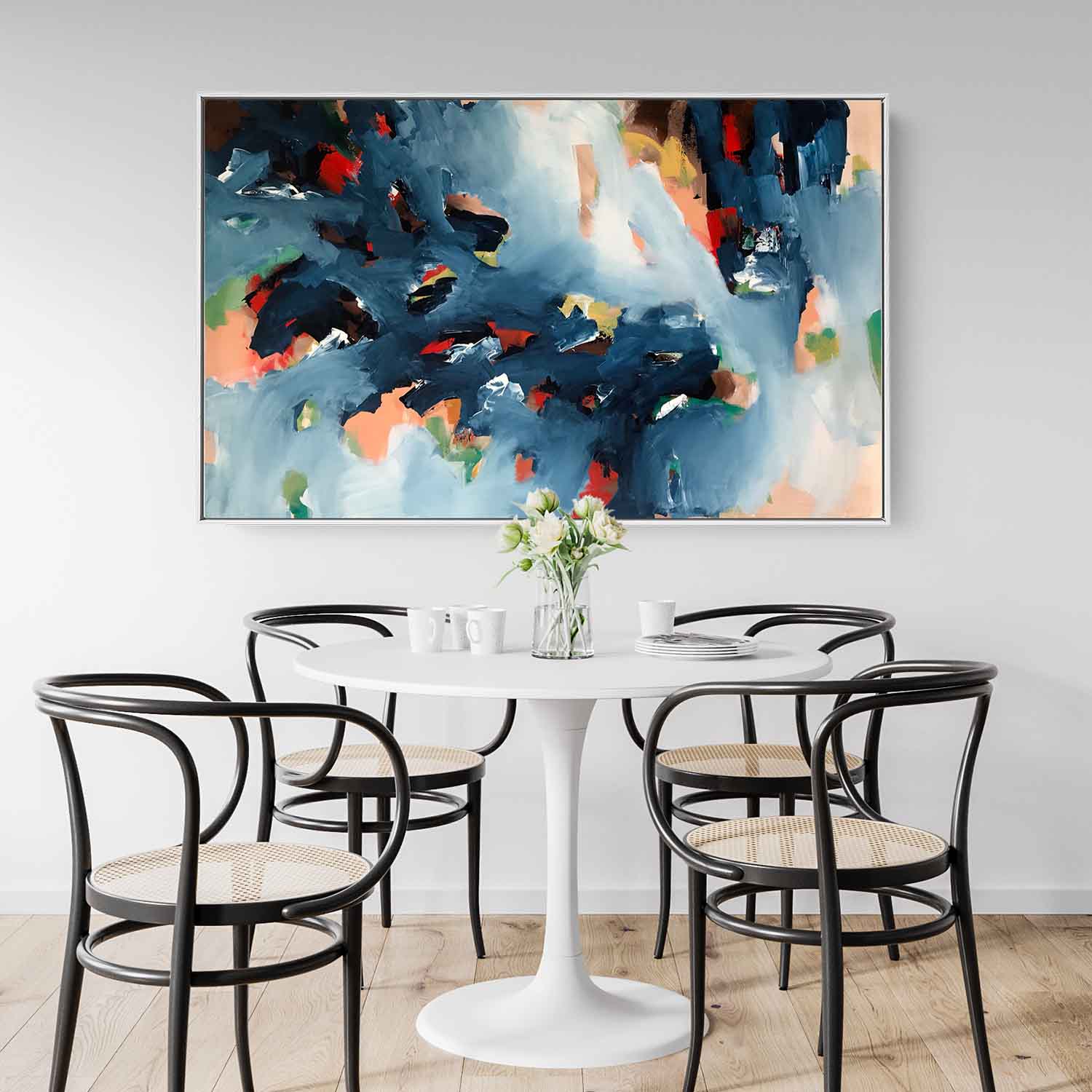 The Riverbank - 122x76 cm - Original Painting