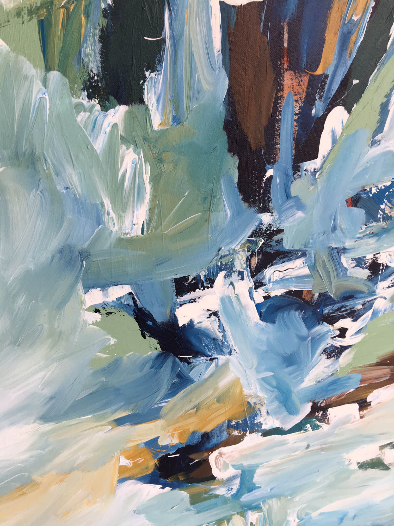 Distraction - 150x90 cm - Original Painting-OmarObaid.com