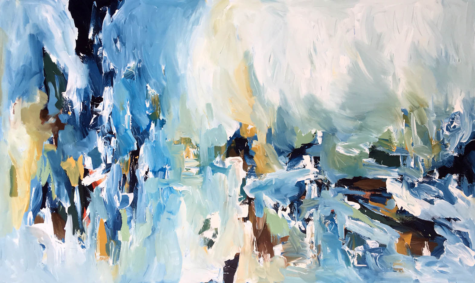 Distraction - 150x90 cm - Original Painting-OmarObaid.com