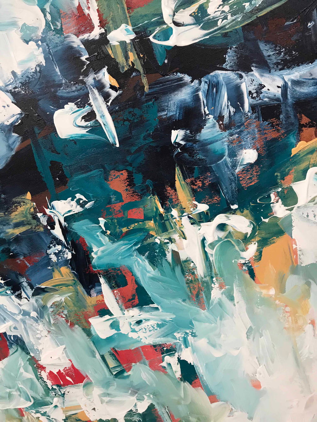 Dreaming 2 - 102x76 cm - Original Painting-OmarObaid.com
