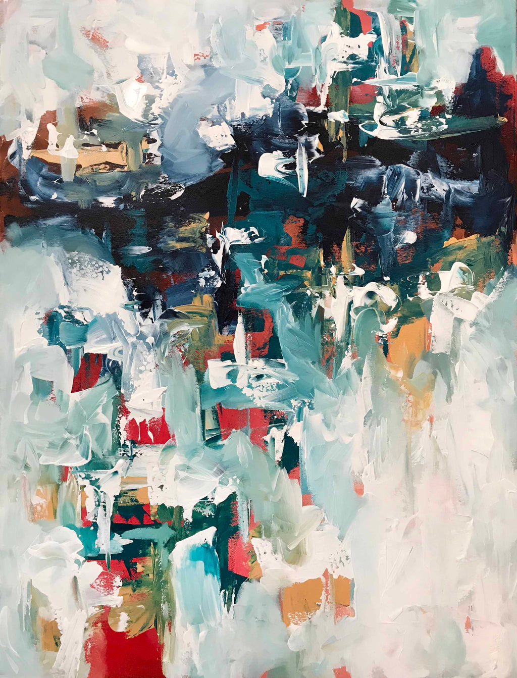 Dreaming 2 - 102x76 cm - Original Painting-OmarObaid.com