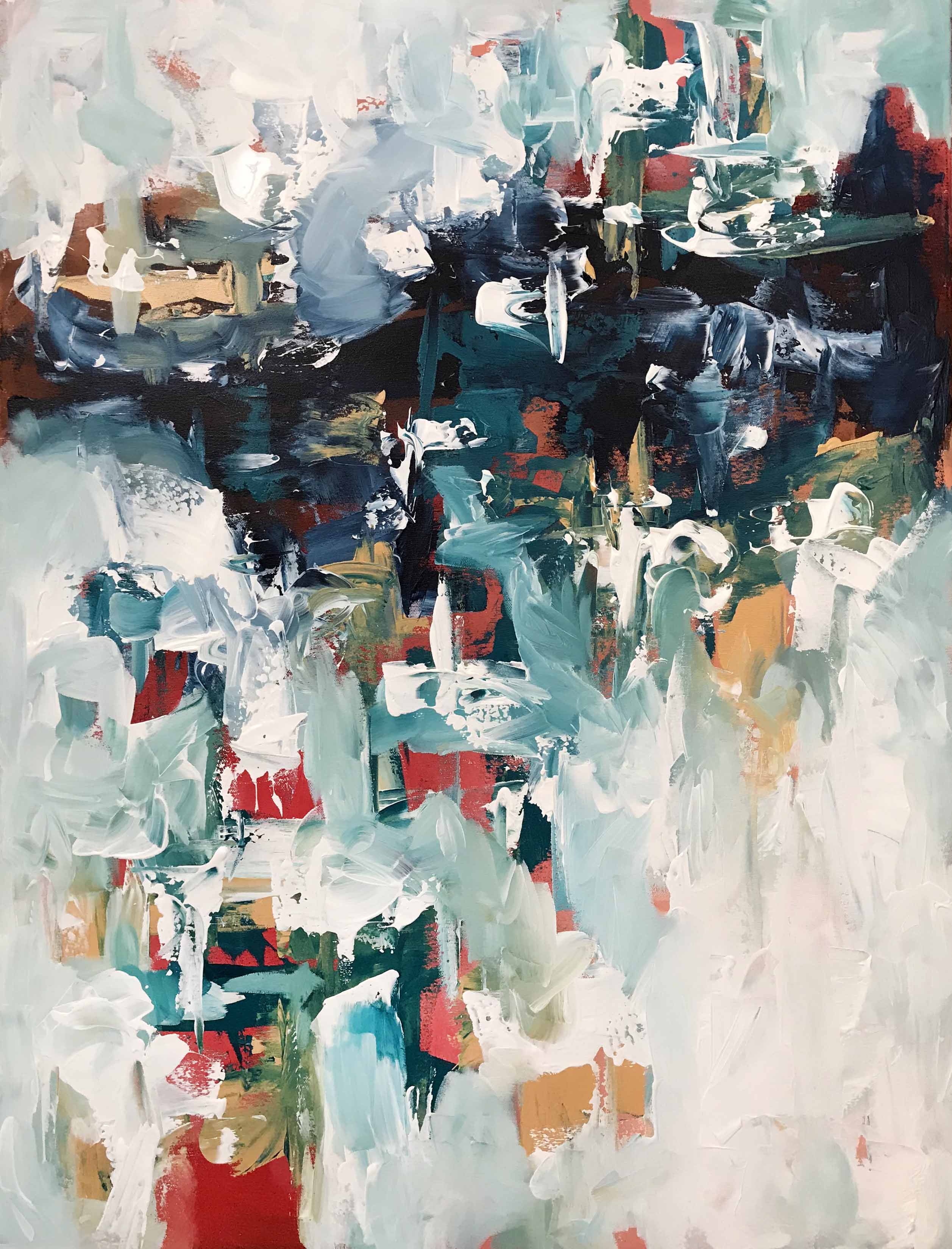 Dreaming 2 - 102x76 cm - Original Painting-OmarObaid.com