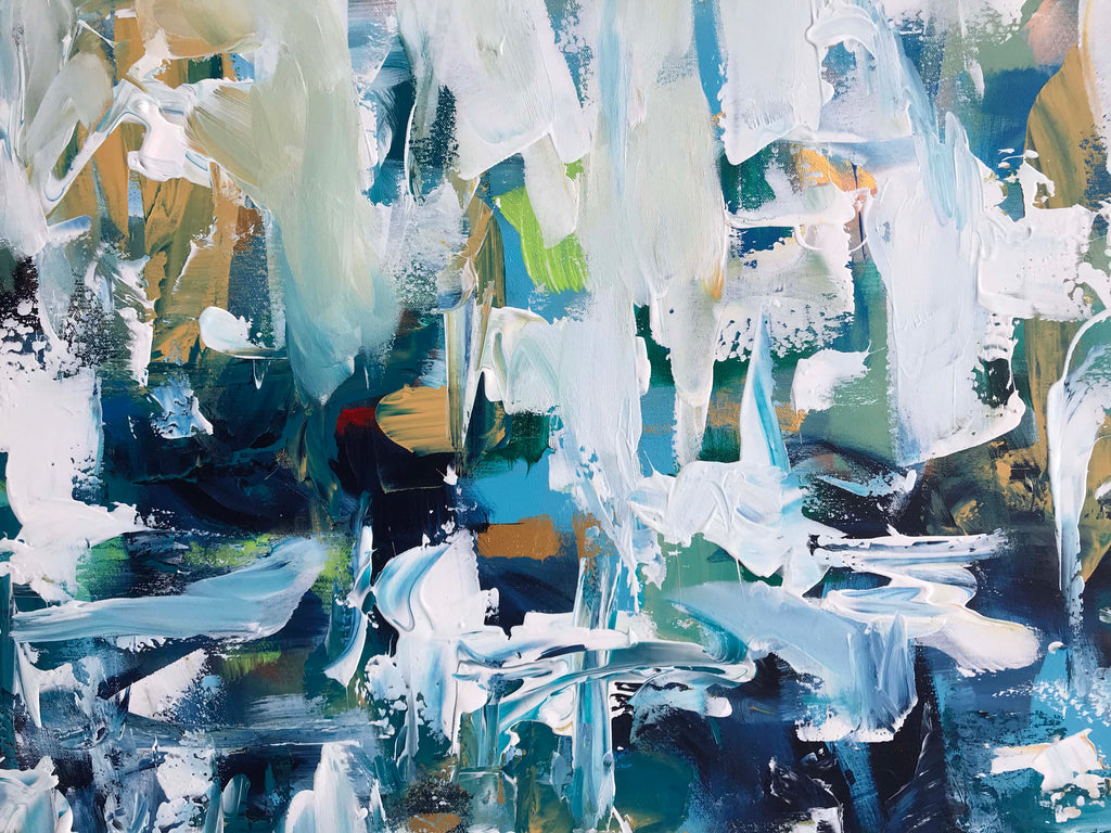 Dreaming Once Again - 152x120 cm - Original Painting-OmarObaid.com
