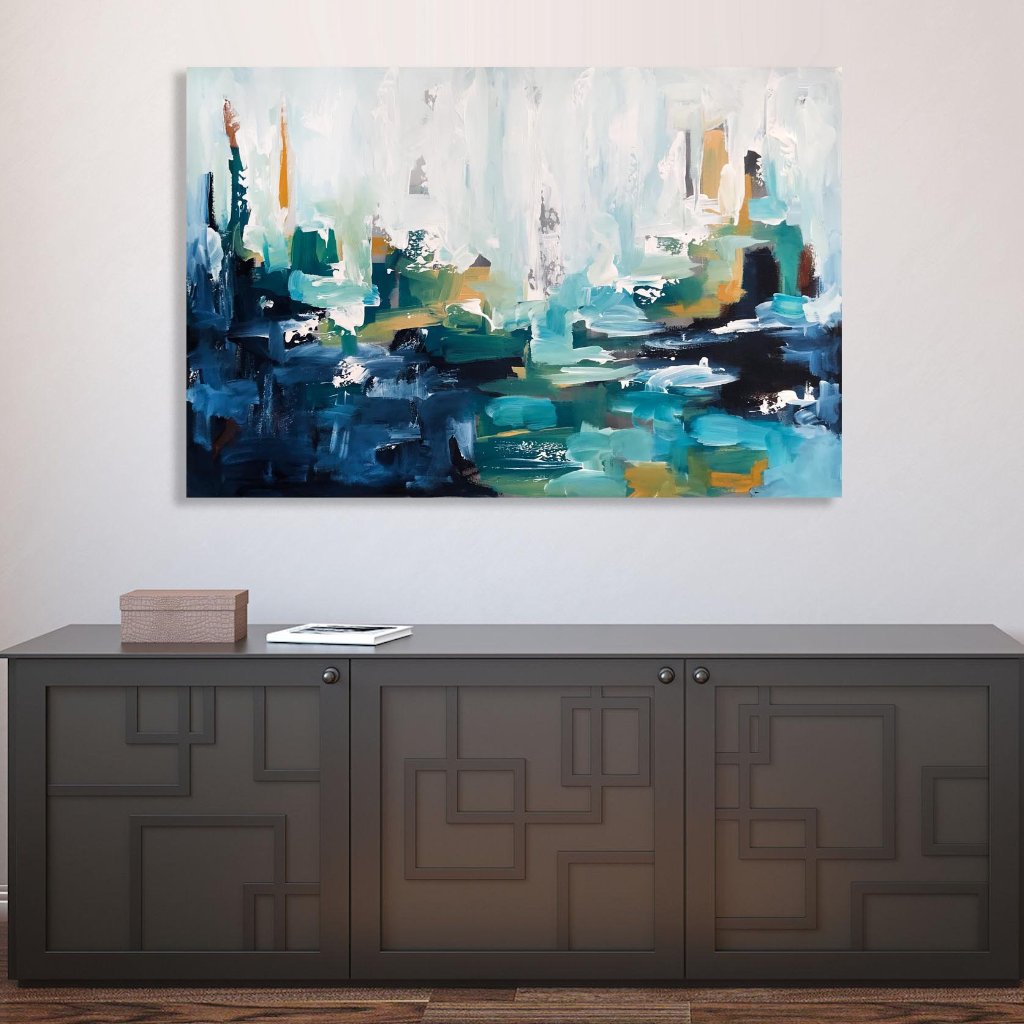 False Pretences - 90x60 cm - Original Painting