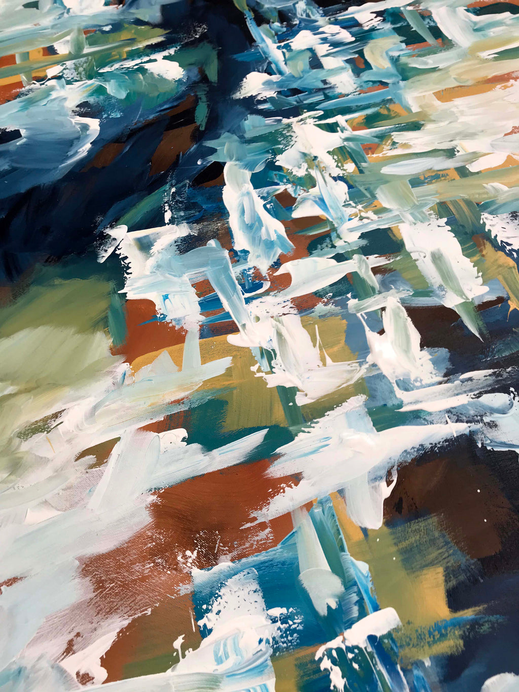 Epiphany 6 - 152x90 cm - Original Painting-OmarObaid.com