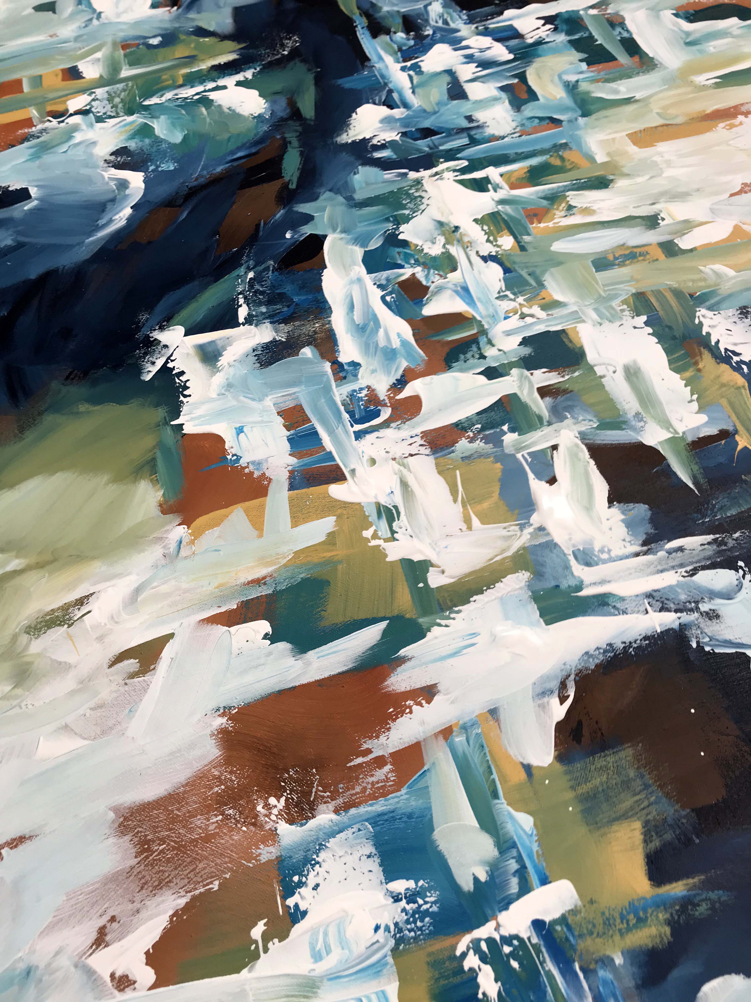 Epiphany 6 - 152x90 cm - Original Painting-OmarObaid.com
