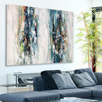 Exertion X - 122x90 cm - Original Painting-OmarObaid.com