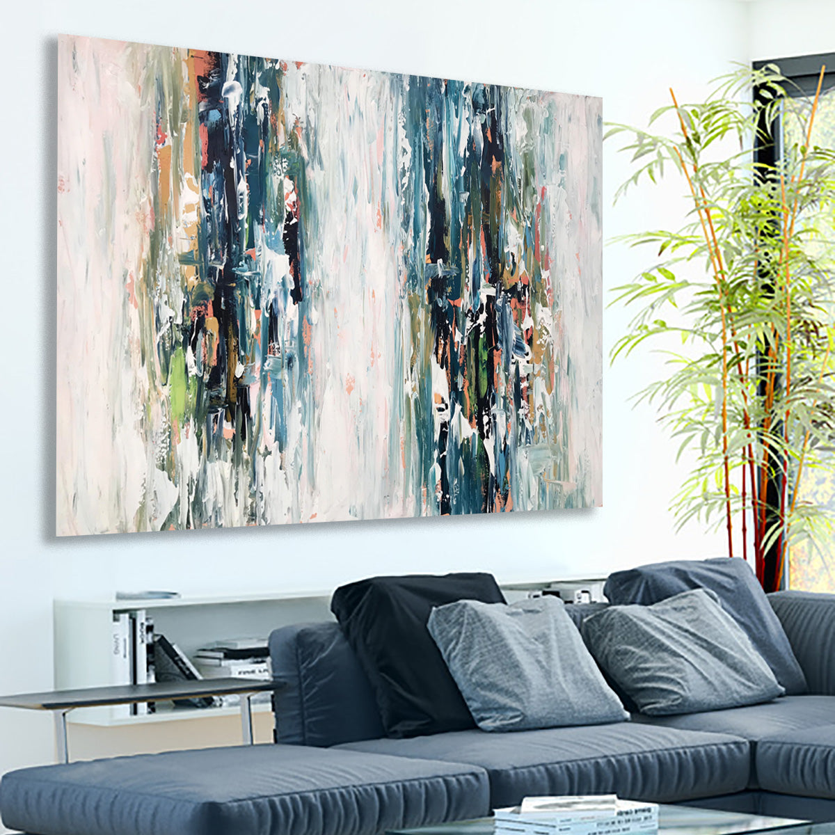 Exertion X - 122x90 cm - Original Painting-OmarObaid.com