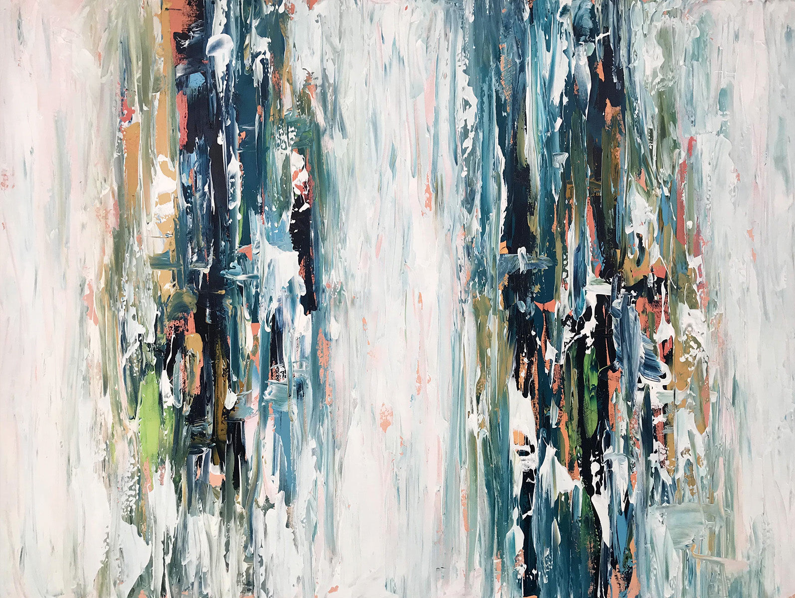 Exertion X - 122x90 cm - Original Painting-OmarObaid.com