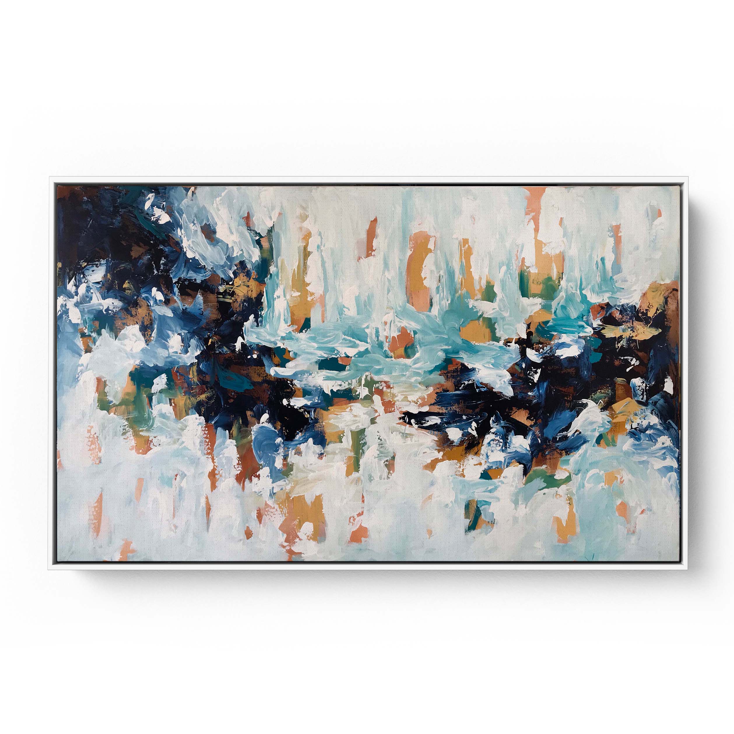 The Lake House 2 - 152x92 cm - Original Painting