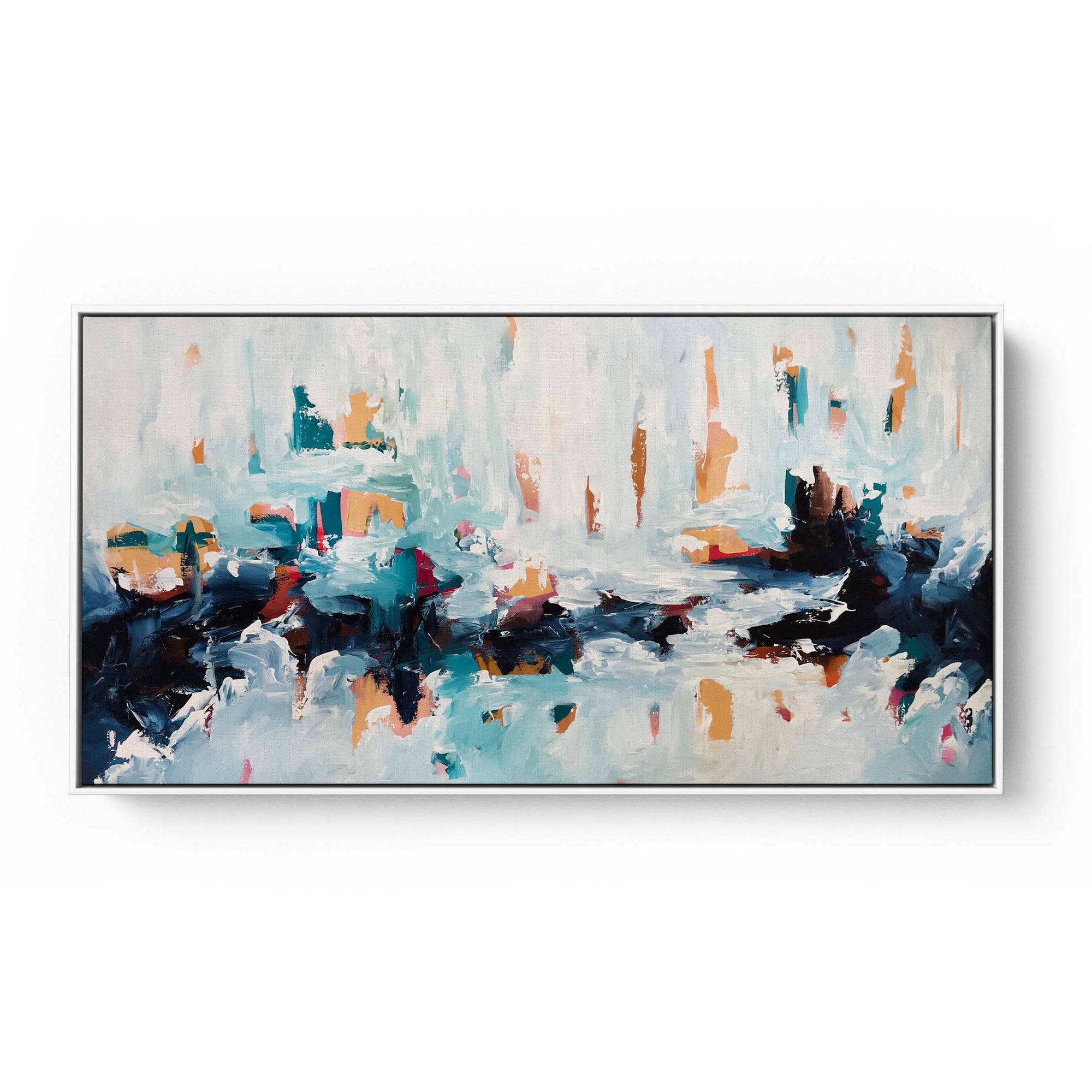 Troubled Waters - 152x76 cm - Original Painting