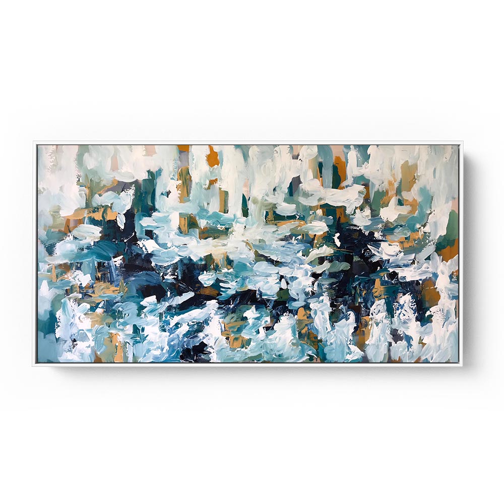 Silent River 2- 152x76 cm - Original Painting