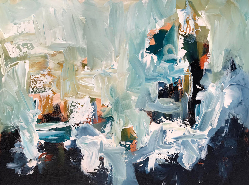 Flourish - 60x45 cm - Original Painting-OmarObaid.com