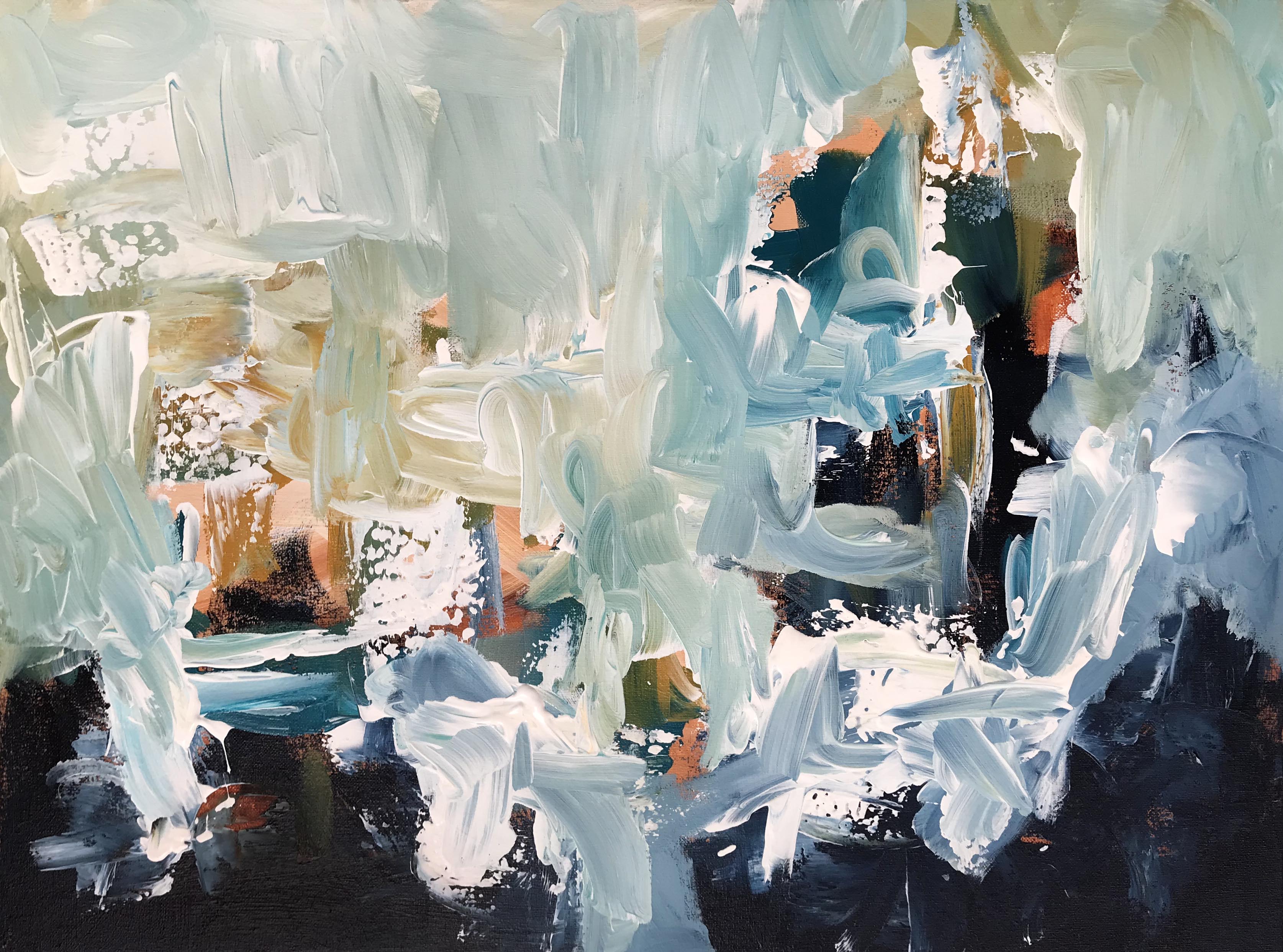 Flourish - 60x45 cm - Original Painting-OmarObaid.com