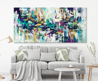 Fragile Reflection - 152x76 cm - Original Painting-OmarObaid.com