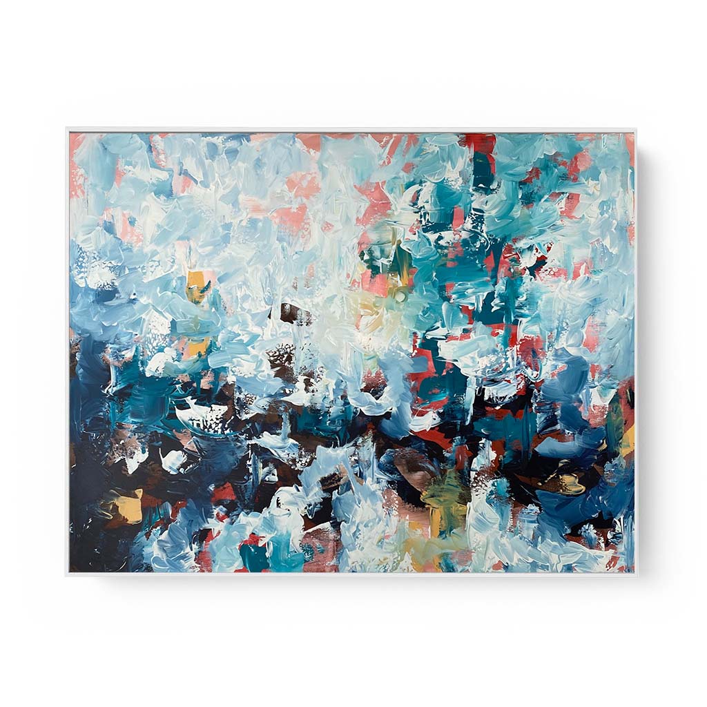 The Beat Of The Ocean - 120x90 cm - Original Painting