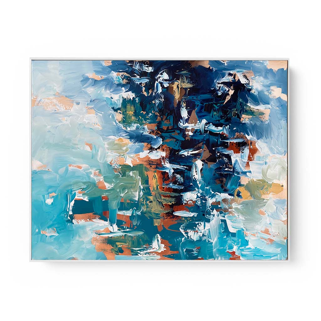 Time Has Stopped 2 - 100x76 cm - Original Painting