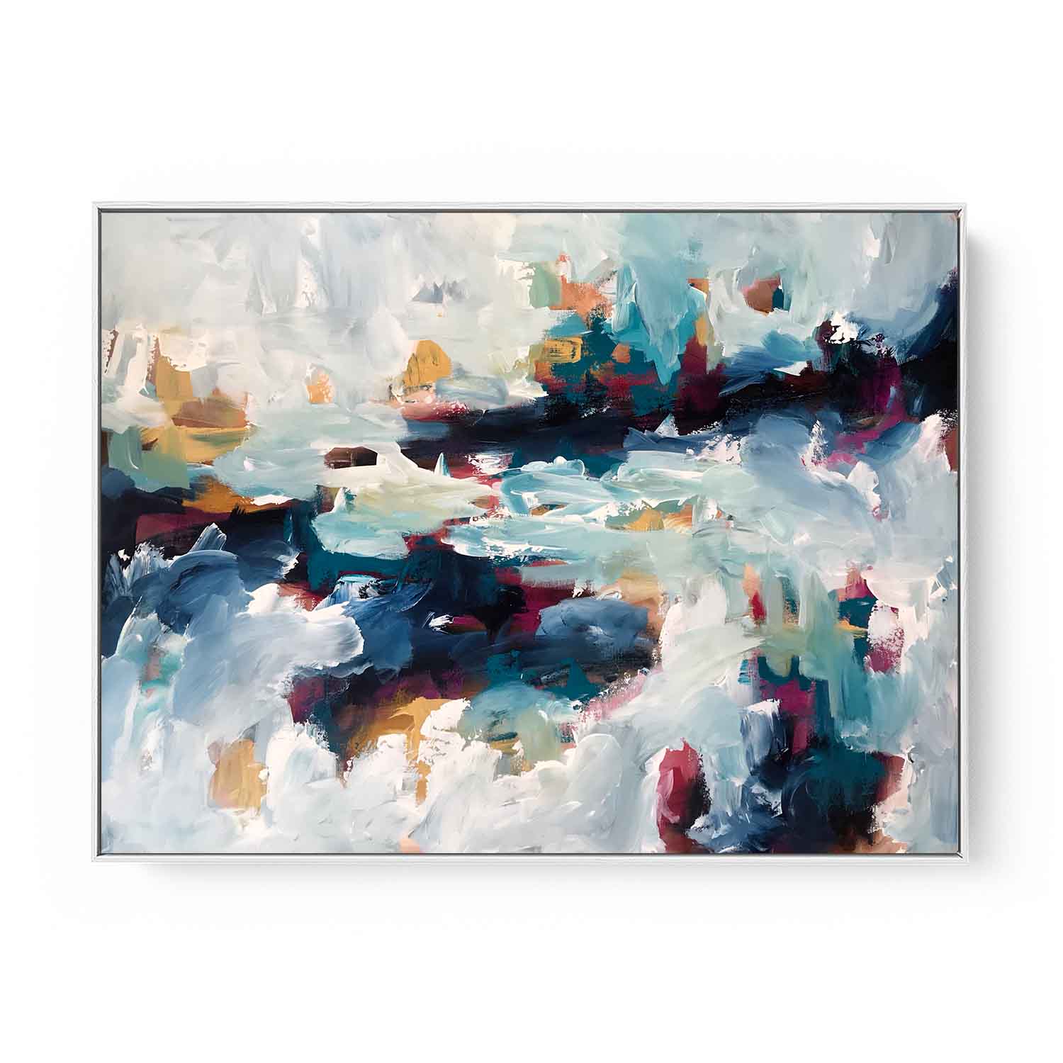 A Silent Poet 4 - 102x76 cm - Original Painting