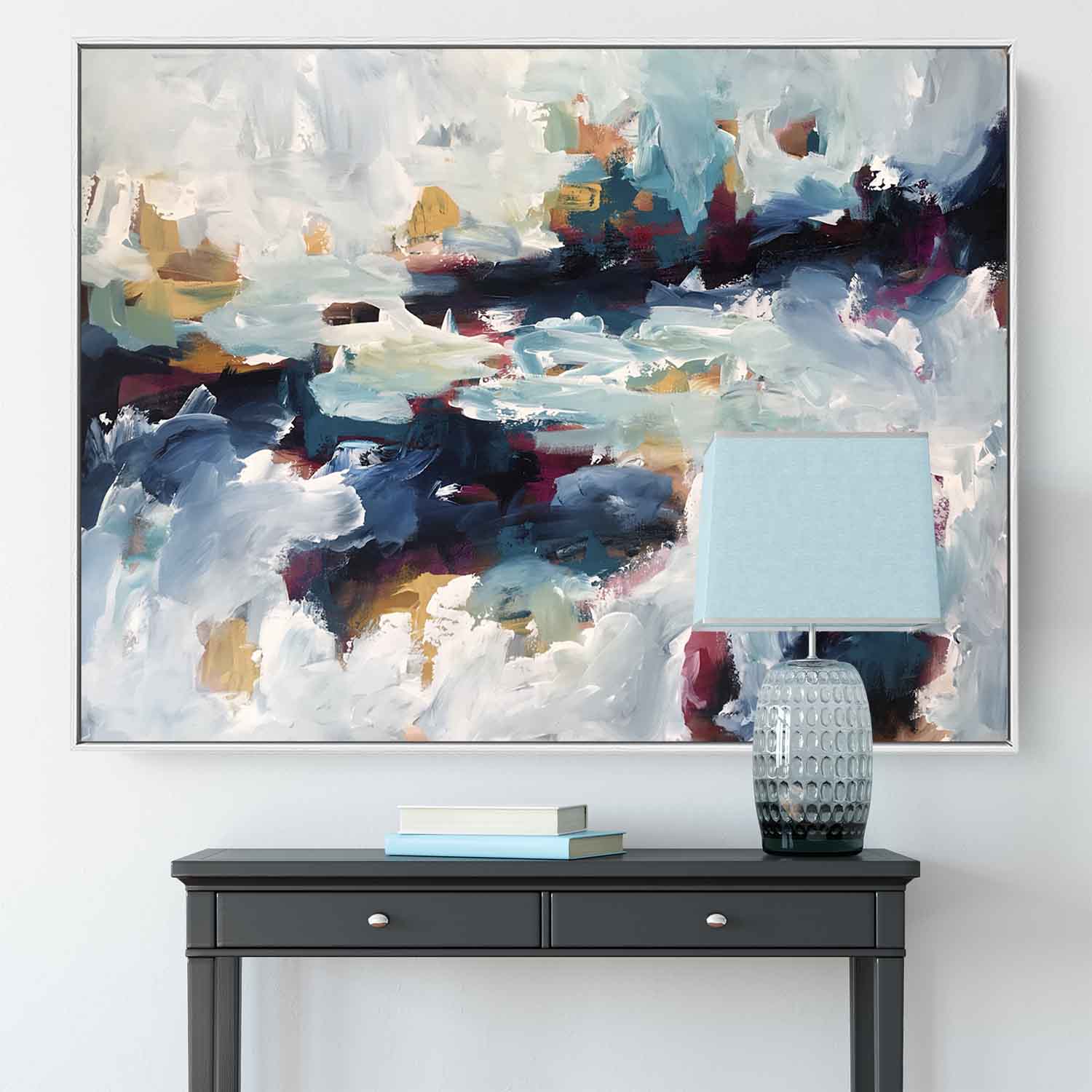 A Silent Poet 4 - 102x76 cm - Original Painting