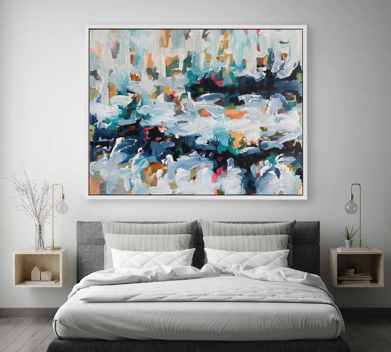 Rising Tides - 150x120 cm - Original Painting
