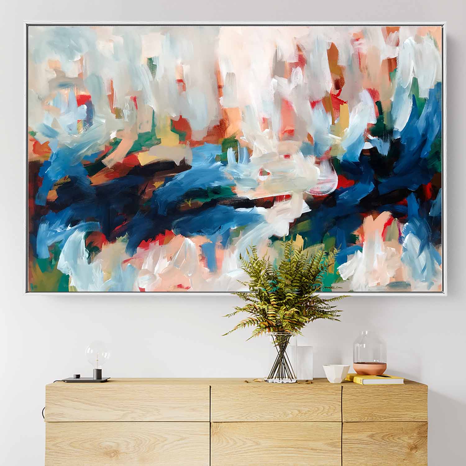 Autumn Leaves 3 - 117x76 cm - Original Painting