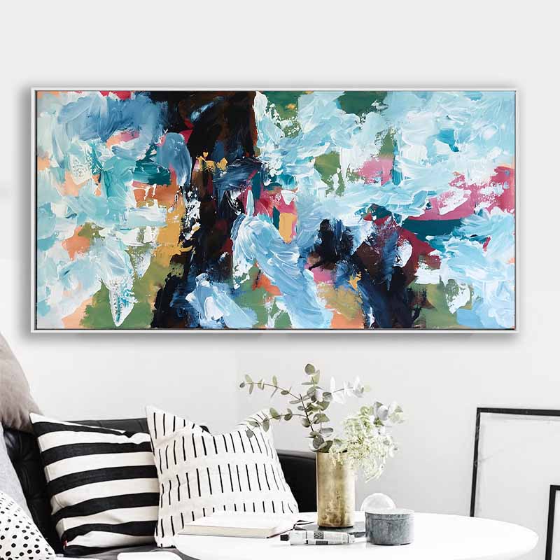 The Uncertain Path Part 1 - 102x50 cm - Original Painting