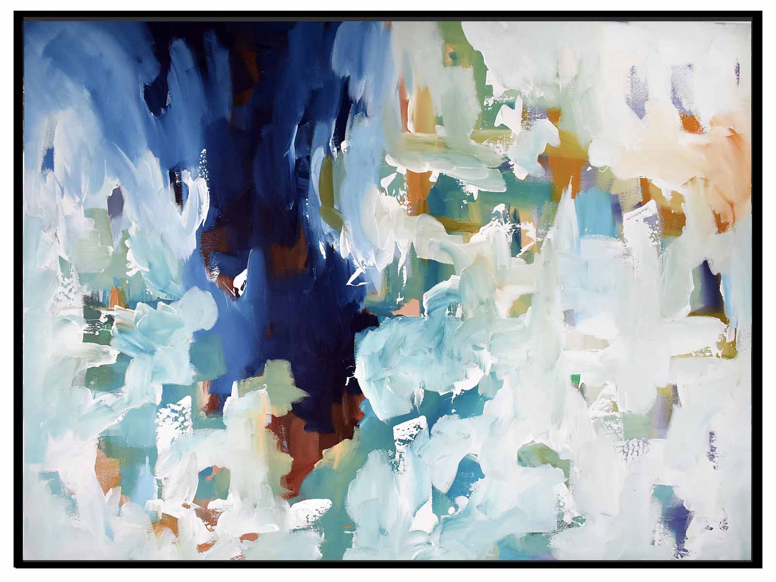 Reflections Part 2 - 102x76 cm - Original Painting