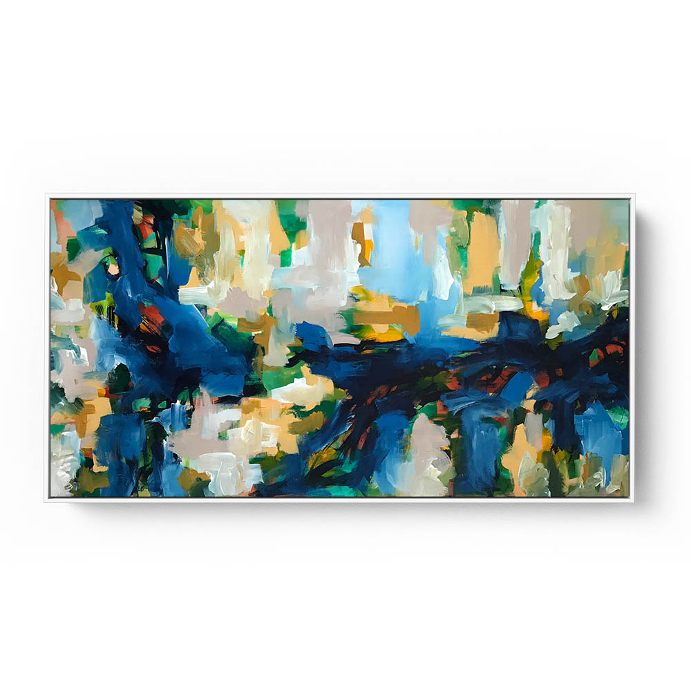 Autumn Leaves 2 - 152x76 cm - Original Painting