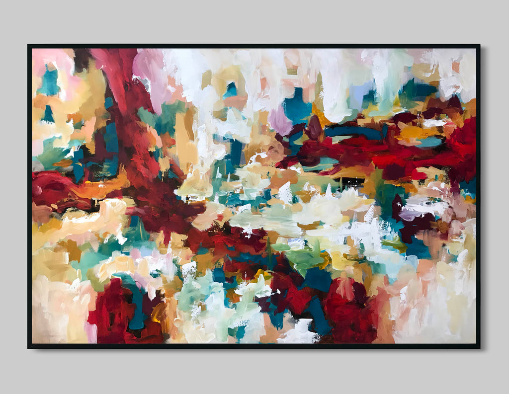 Inferno - 152x102 cm - Original Painting