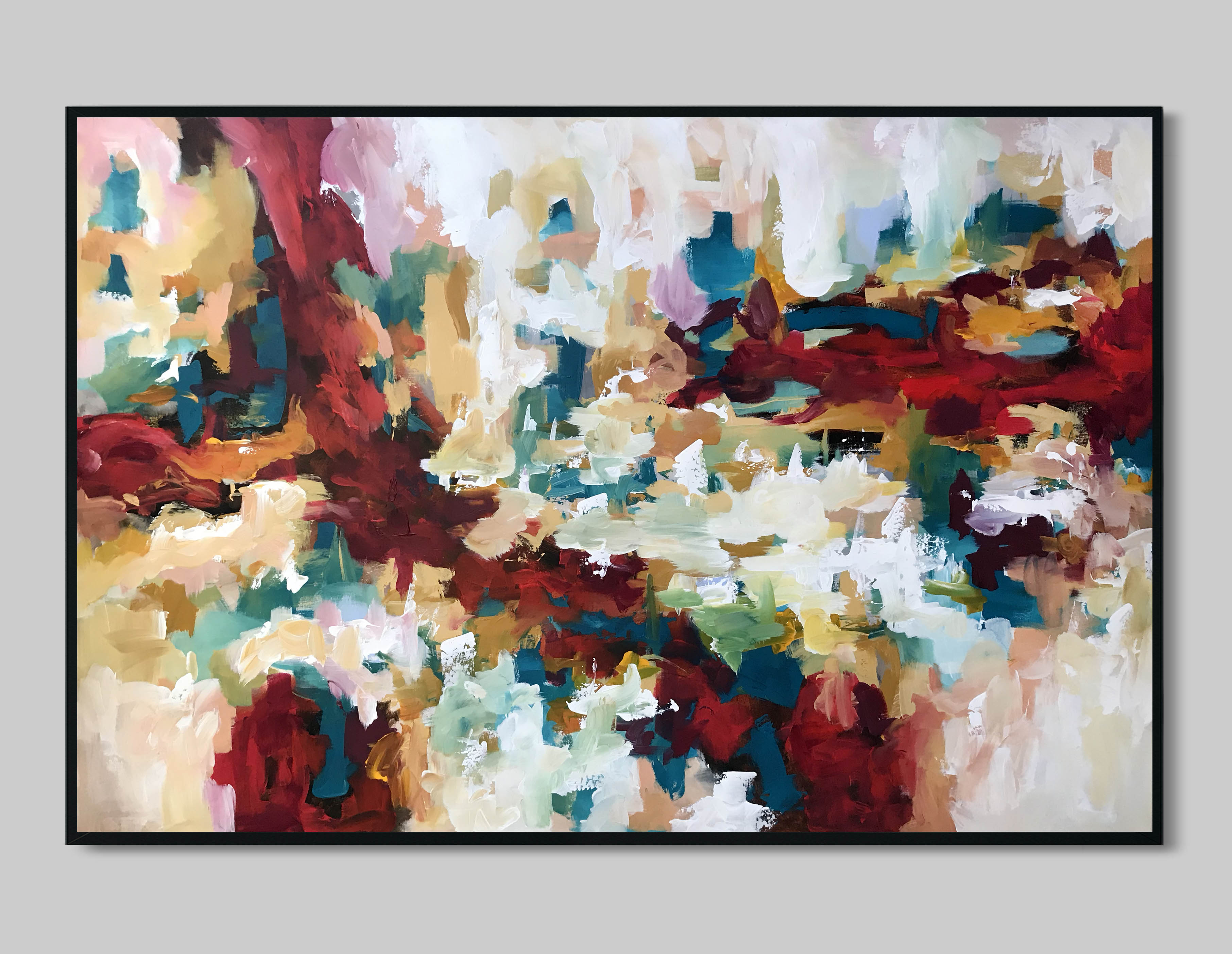 Inferno - 152x102 cm - Original Painting