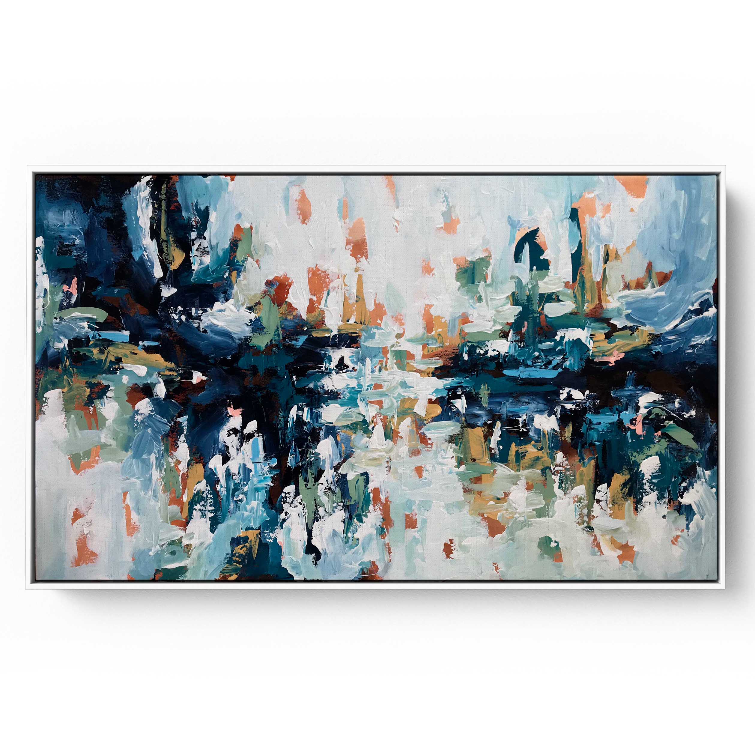Midnight Conversations 2 - 152x92 cm - Original Painting