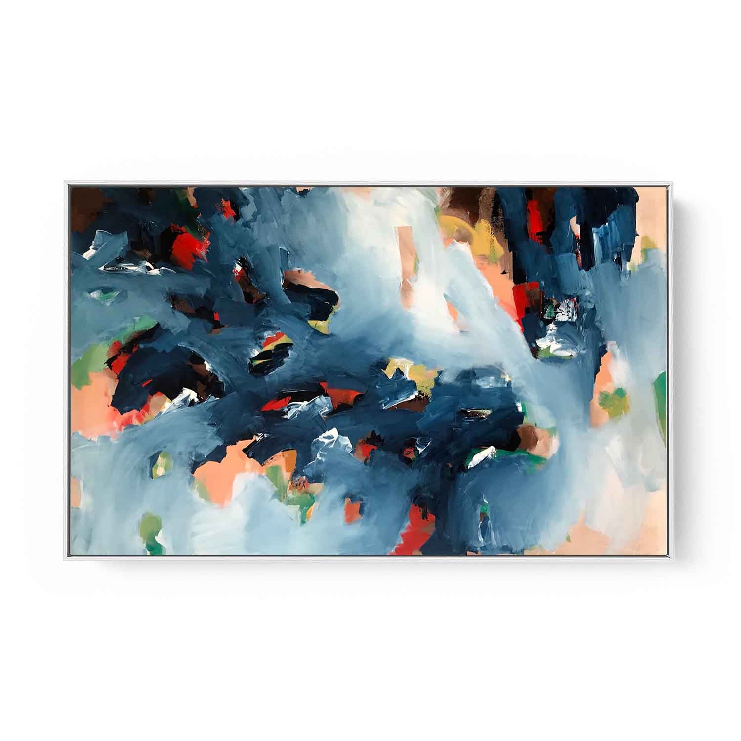 The Riverbank - 122x76 cm - Original Painting