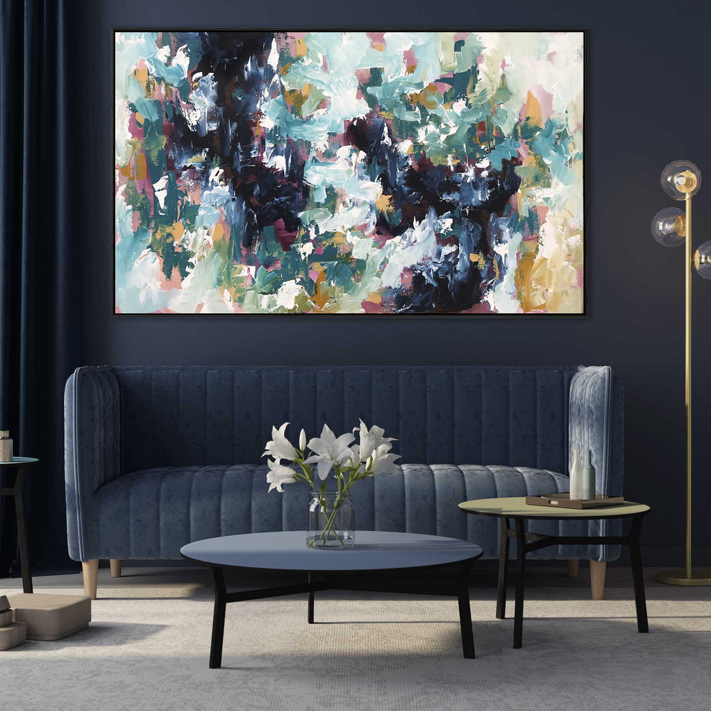 Rebuilding The Fortress 2 - 152x92 cm - Original Painting