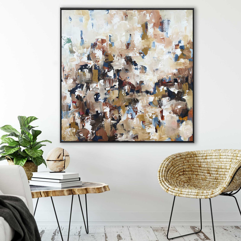 Sunset 2 - 102x102 cm - Original Painting