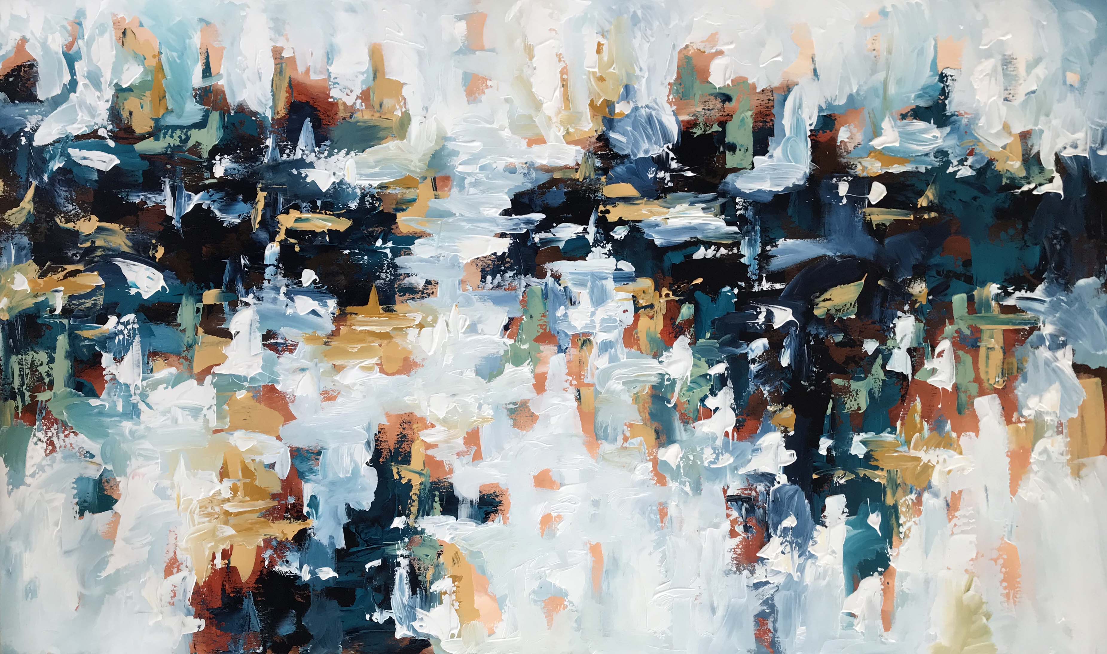 Hanging Gardens 5 - 152x92 cm - Original Painting