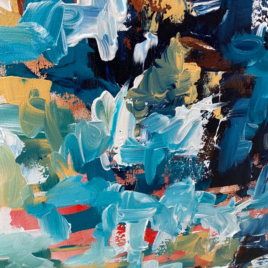 Hanging Gardens 6 - 120x90 cm - Original Painting