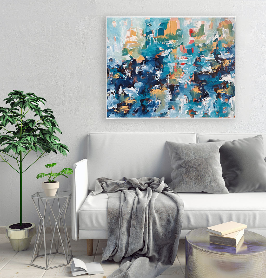 Hanging Gardens 6 - 120x90 cm - Original Painting