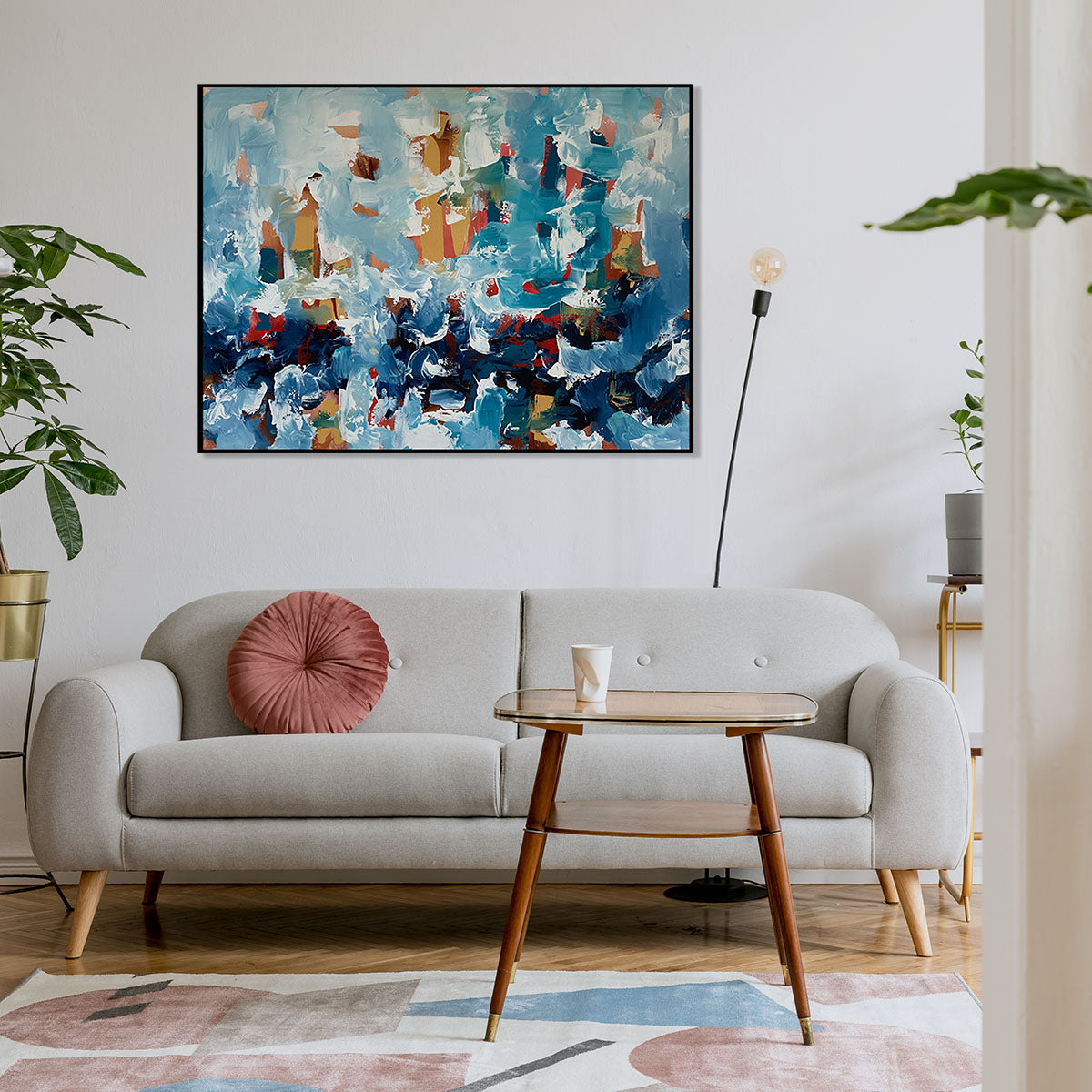 Hanging Gardens 8 - 120x90 cm - Original Painting