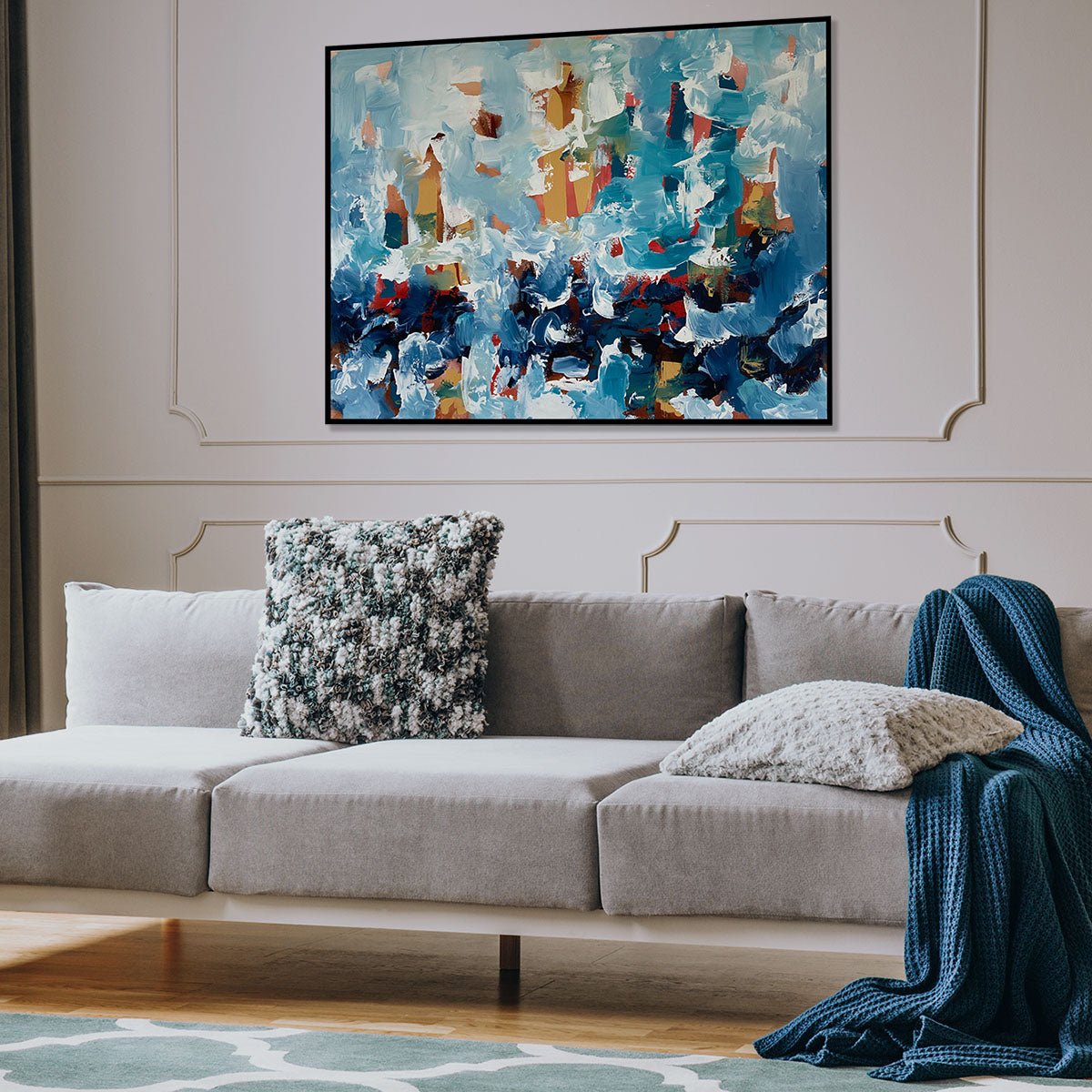 Hanging Gardens 8 - 120x90 cm - Original Painting